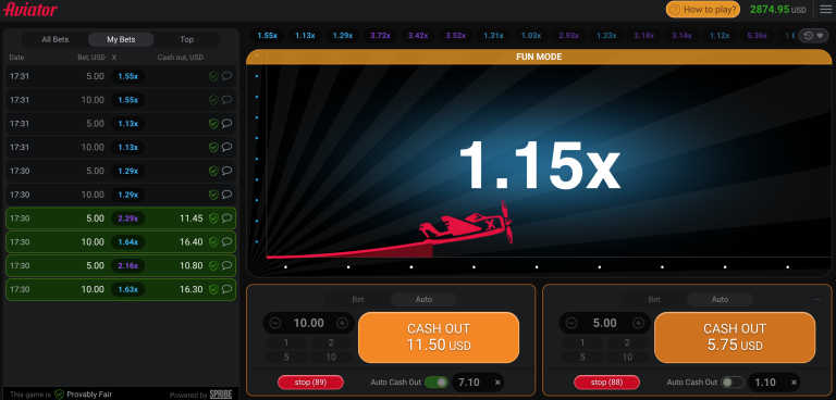 Aviator Juego En Linea Casino