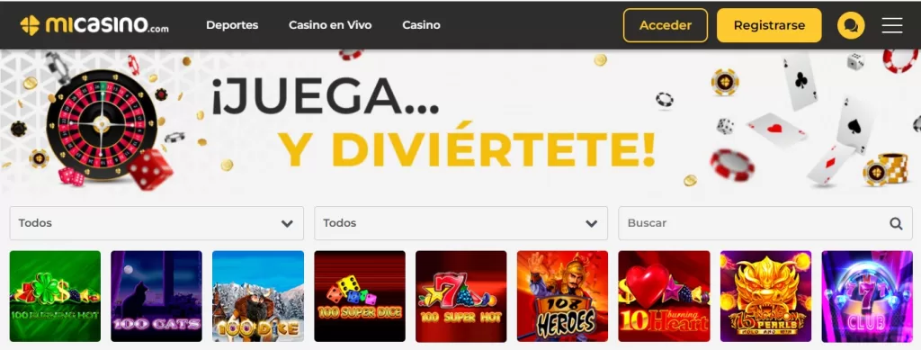 micasino.com Casino Tragamonedas