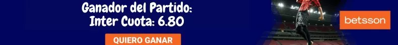 Ganador del Partido Inter Champions League